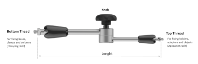 Rameno stojánku FISSO kloubové CLASSIC-LINE délka 200 mm (2200-20) (571-15)