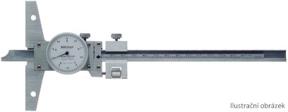 527-303-50: Analogový hloubkoměr s číselníkovým úchylkoměrem MITUTOYO 0-300/0,05mm