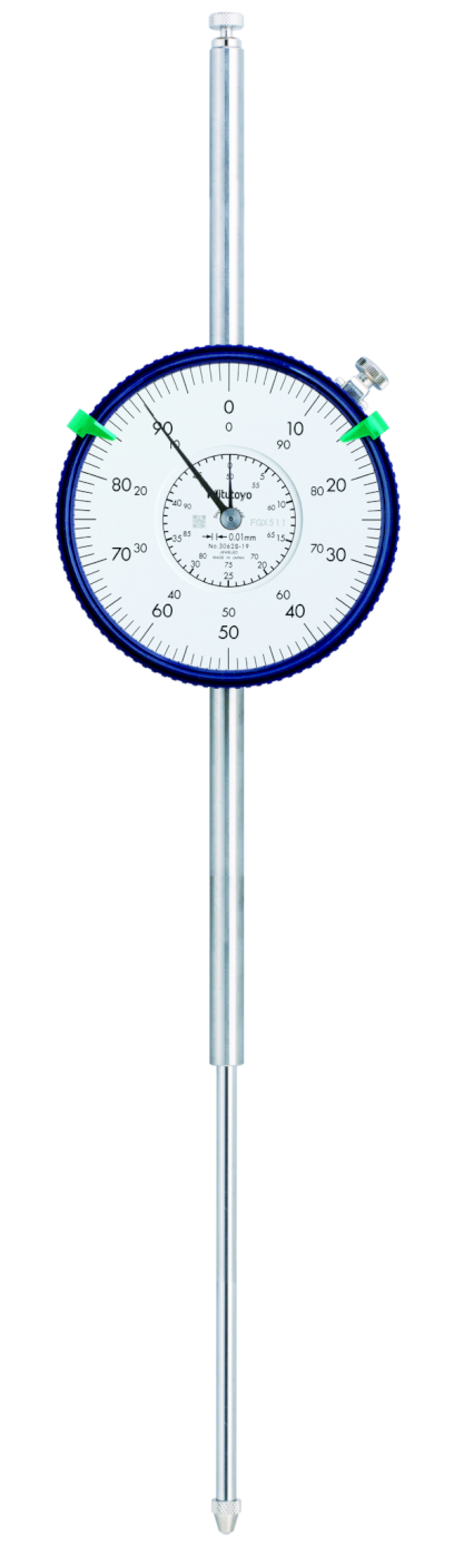 3062SB-19: Číselníkový úchylkoměr s velkým číselníkem MITUTOYO 100/0,01mm