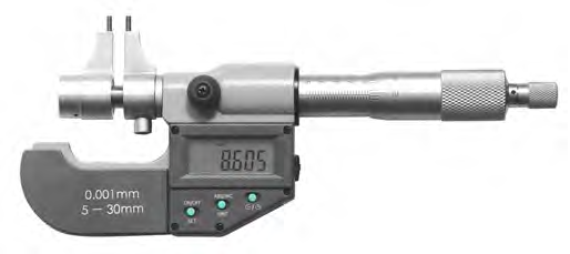 106044-ht_201-05 Digitální mikrometr s čelistmi pro měření vnitřních rozměrů IP54 25-50/0,001 mm (HT-201-06)
