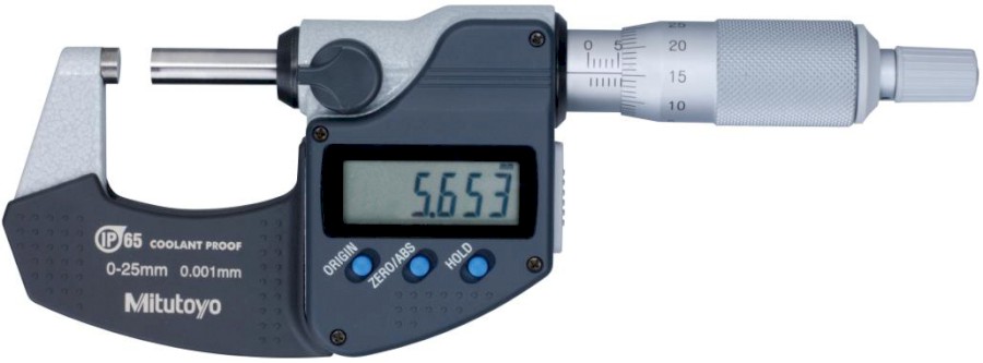 293-230-30: Digitální mikrometr MITUTOYO 0-25/ 0,001mm, IP65