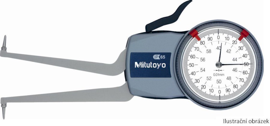 209-308: Číselníkové úchylkoměry s měřicími rameny pro
vnitřní měření MITUTOYO 70-90/0,01mm
