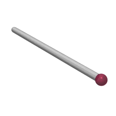 Dotek pro držák, rubínová kulička Ø3,0 mm 01-R3-36,5-SWC2 MITUTOYO (K651080)