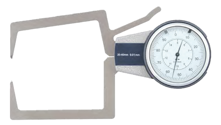 Úchylkoměr s měřícími rameny pro vnější měření 10-30/0,01 mm (HT-270-001)